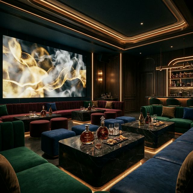 길동 미러룸 프리미엄 VVIP 라운지 실제 시설